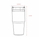 Copo Térmico 600ml - 09196AG