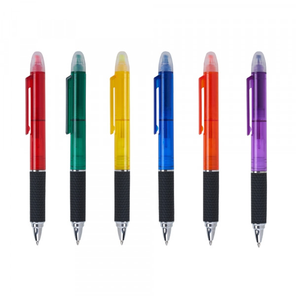 Caneta Plástica Marca Texto 1704BAG